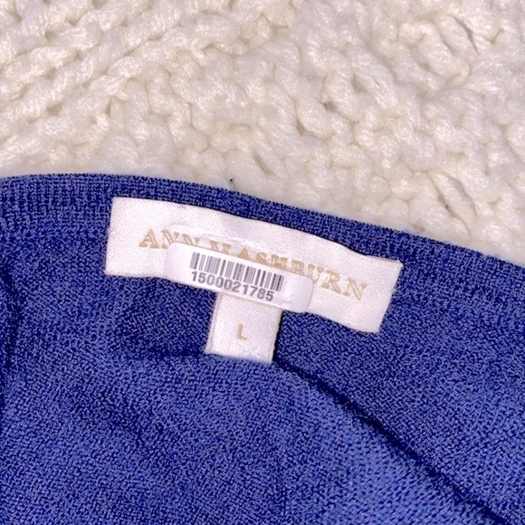 Ann Mashburn cashmere sweater size large - Picture 3 of 5